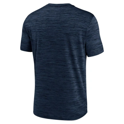 Shop Nike Navy Denver Broncos Yardline Velocity Performance T-shirt