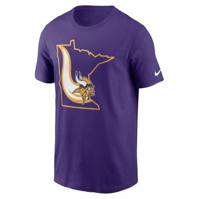 Shop Nike Purple Minnesota Vikings Local Essential T-shirt