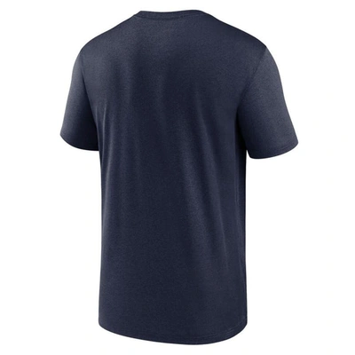 Nike Navy New England Patriots Legend Icon Performance T-shirt In Navy
