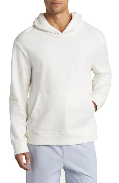 Shop Beyond Yoga Every Body Cotton Blend Hoodie In Fresh Snow
