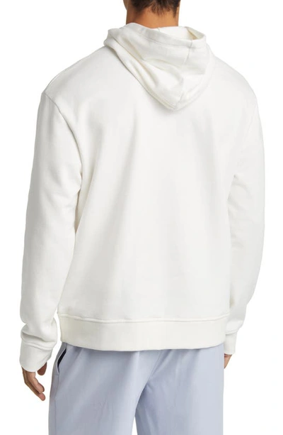 Shop Beyond Yoga Every Body Cotton Blend Hoodie In Fresh Snow