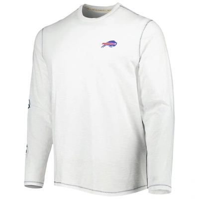 Shop Tommy Bahama White Buffalo Bills Laces Out Billboard Long Sleeve T-shirt
