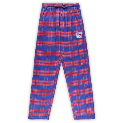 Shop Profile Blue/red New York Rangers Big & Tall T-shirt & Pajama Pants Sleep Set