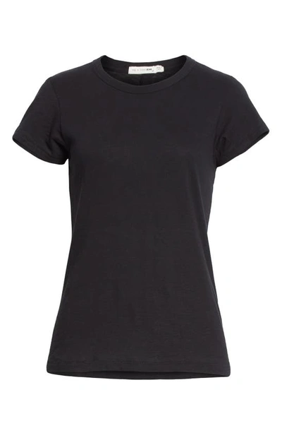 Rag & Bone Rag And Bone Black The Tee T-shirt In Black