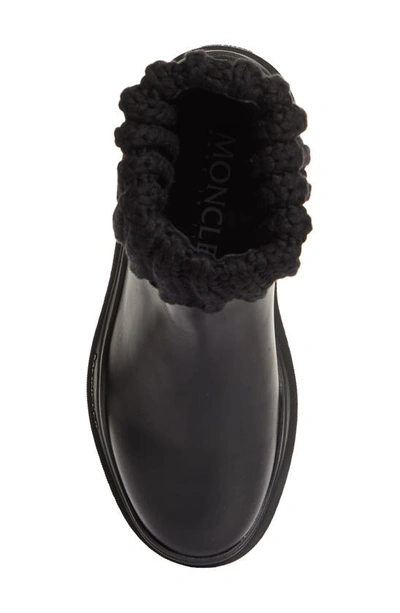 Moncler Larue Water Repellent Ankle Boot In Black
