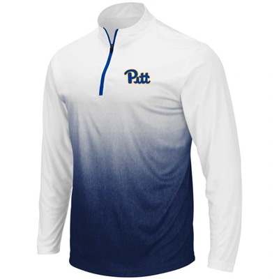 Shop Colosseum Navy Pitt Panthers Magic Team Logo Quarter-zip Jacket