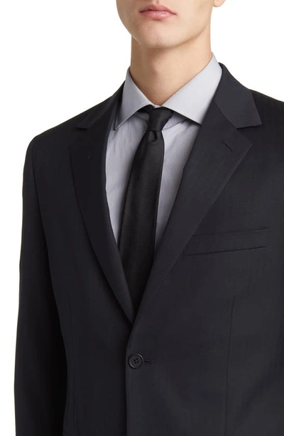 Shop Daniel Hechter Norris Solid Wool Suit In Black