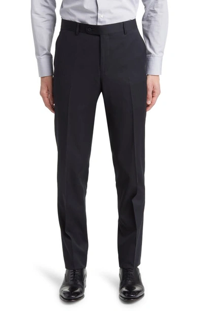 Shop Daniel Hechter Norris Solid Wool Suit In Black