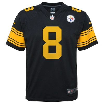 Shop Nike Youth  Kenny Pickett Black Pittsburgh Steelers Game Jersey