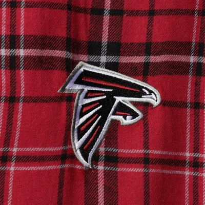 Shop Concepts Sport Red/black Atlanta Falcons Big & Tall Ultimate Sleep Pant