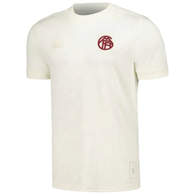 Shop Adidas Originals Adidas  White Bayern Munich 2023/24 Third Lifestyle Jersey