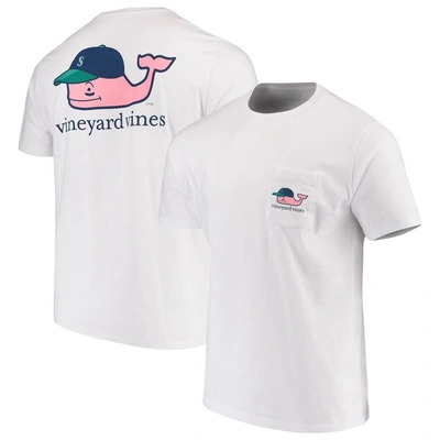 Shop Vineyard Vines White Seattle Mariners Baseball Cap T-shirt