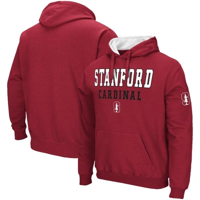 Shop Colosseum Cardinal Stanford Cardinal Sunrise Pullover Hoodie