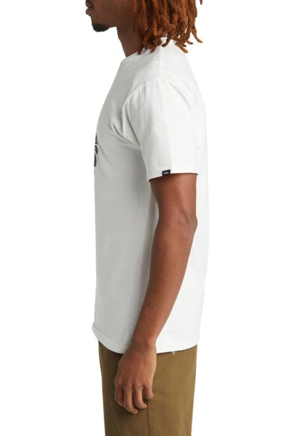Shop Vans Mountain View Cotton Graphic T-shirt In Marshmallow