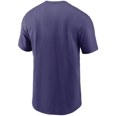 Shop Nike Purple Baltimore Ravens Primary Logo T-shirt