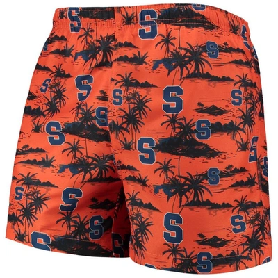 Shop Foco Orange Syracuse Orange Island Palm Swim Trunks
