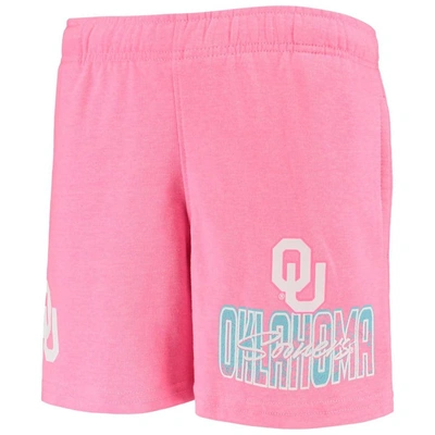 Shop Outerstuff Youth Pink Oklahoma Sooners Super Fresh Neon Daze Shorts