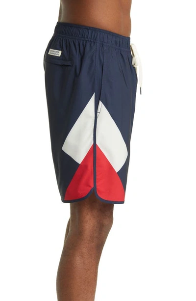 Shop Fair Harbor The Anchor Swim Trunks In Red Mc