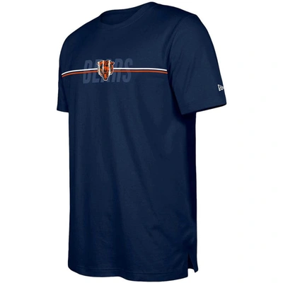 Shop New Era Navy Chicago Bears 2023 Nfl Training Camp T-shirt