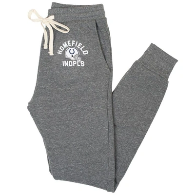 Shop Homefield Heather Gray Indianapolis Colts Tri-blend Jogger Pants