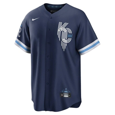 Shop Nike Salvador Perez Navy Kansas City Royals City Connect Replica Player Jersey
