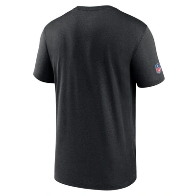 Shop Nike Black Atlanta Falcons Sideline Infograph Performance T-shirt