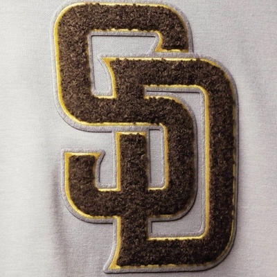 Shop Pro Standard Gray San Diego Padres Team Logo Pullover Hoodie