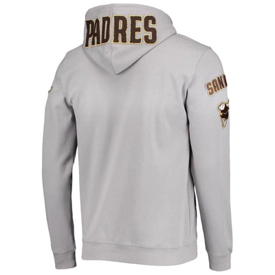 Shop Pro Standard Gray San Diego Padres Team Logo Pullover Hoodie