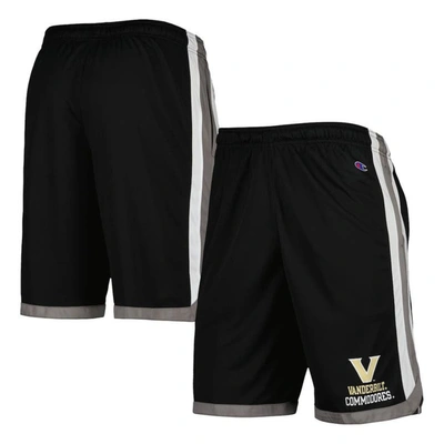 Shop Champion Black Vanderbilt Commodores Basketball Shorts