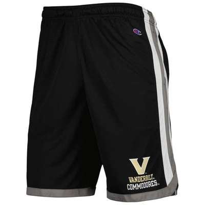 Shop Champion Black Vanderbilt Commodores Basketball Shorts