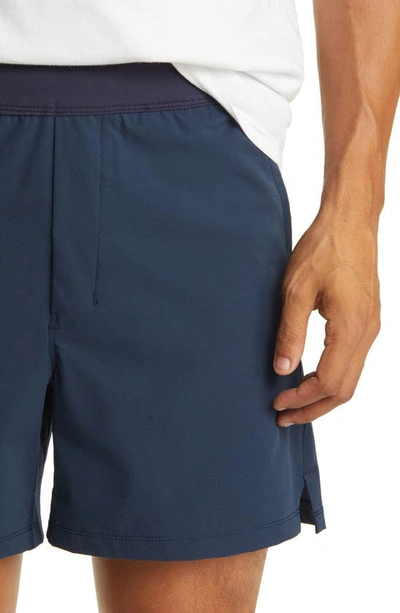 Shop Public Rec Flex 5-inch Golf Shorts In Navy