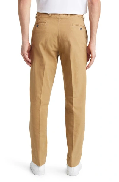 BERLE BERLE CHARLESTON FLAT FRONT KHAKIS 