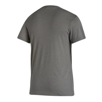 Shop Adidas Originals Adidas Gray Mississippi State Bulldogs Basics Heritage Tri-blend T-shirt
