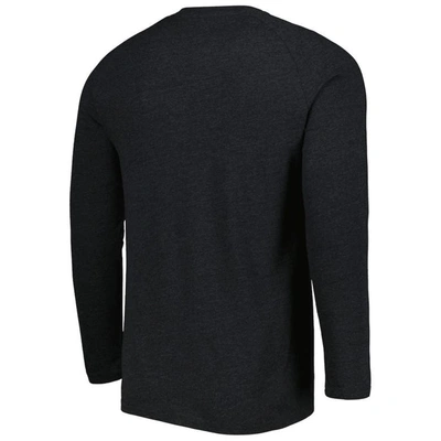 Shop Concepts Sport Black Pittsburgh Pirates Inertia Raglan Long Sleeve Henley T-shirt
