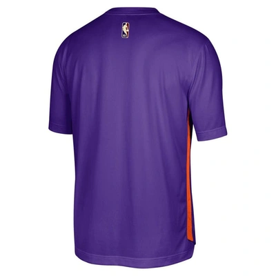 Shop Nike Purple Phoenix Suns Hardwood Classics Pregame Warmup Shooting Performance T-shirt