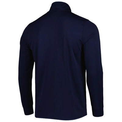 Shop Under Armour Navy Auburn Tigers Knit Warm-up Full-zip Jacket