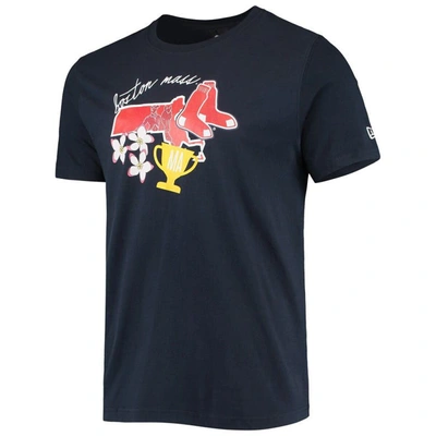 Shop New Era Navy Boston Red Sox City Cluster T-shirt