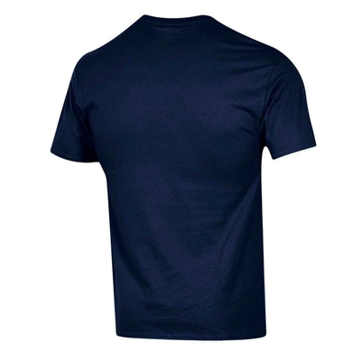 Shop Champion Navy North Carolina Tar Heels Arch Pill T-shirt