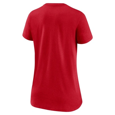 Shop Nike Boston Red Sox Red  K-bye Tri-blend V-neck T-shirt