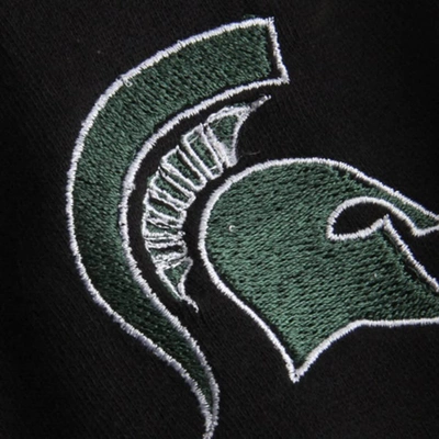 Shop Colosseum Stadium Athletic Black Michigan State Spartans Arched Name Full-zip Hoodie