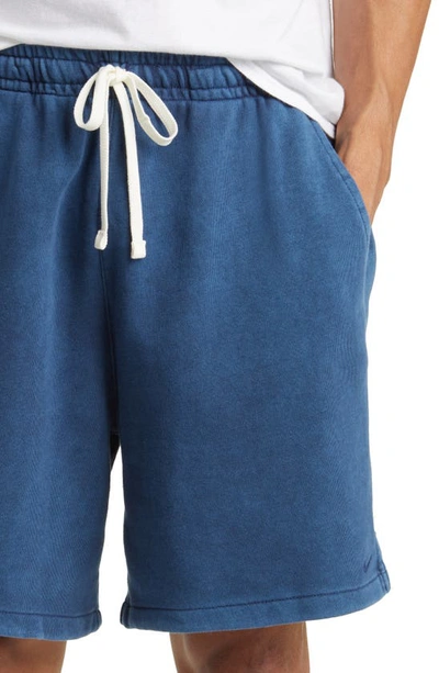 Shop Nike Club+ Knit Shorts In Midnight Navy