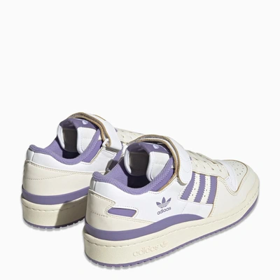 Shop Adidas Originals Forum 84 Low White/lilac Trainer