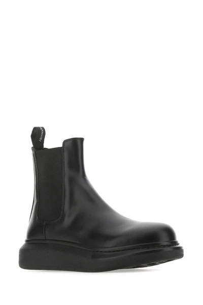 Shop Alexander Mcqueen Boots In Black