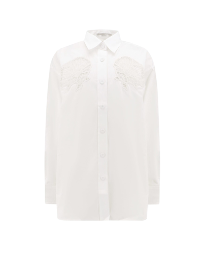 Shop Stella Mccartney Cornelli Shirt In White