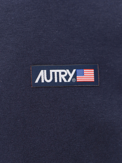 Shop Autry T-shirt In Blue