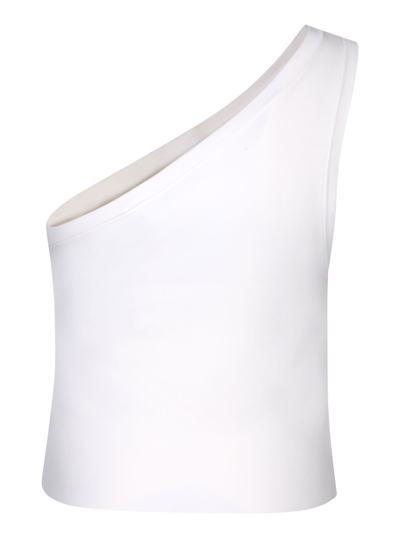 Shop Alice And Olivia One-shoulder White Top