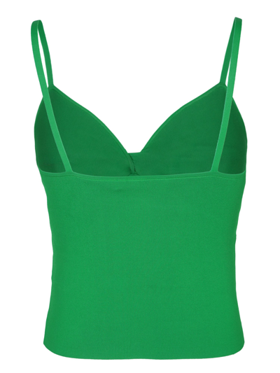 Shop Alice And Olivia Rhona Green Top