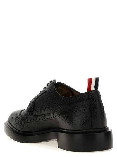 Shop Thom Browne Classic Longwing Brogue Shoes In Black