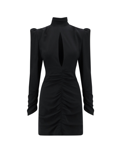 Shop Alessandra Rich Dress In Black