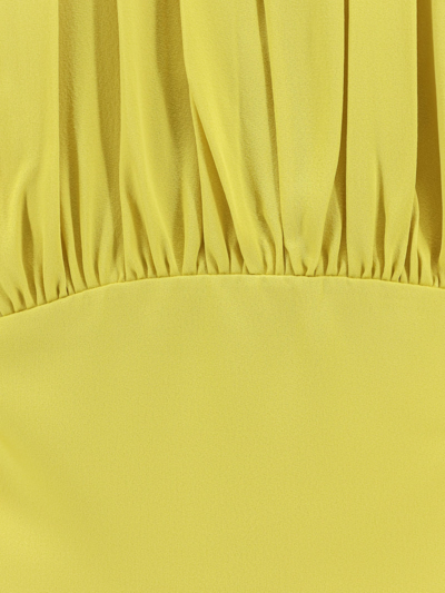 Shop Jil Sander Dress In Yellow